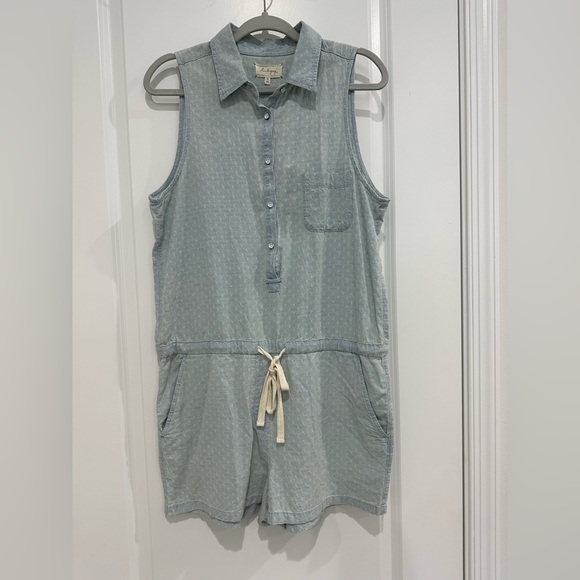 Lou & Grey Pants - Lou & Grey chambray romper size 10